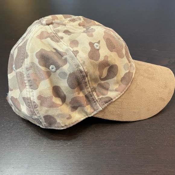 COPY - NWOT Lucky Brand Sahara Camo Hat Suede - Picture 1 of 8